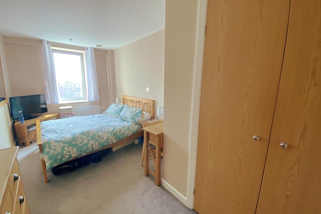 There are two double bedrooms, one with fitted wardrobes.