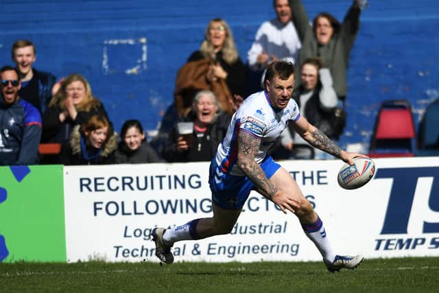 Trinity are without the first five names on the their list, including star winger Tom Johnstone, because of long-term injuries. Picture by Jonathan Gawthorpe.