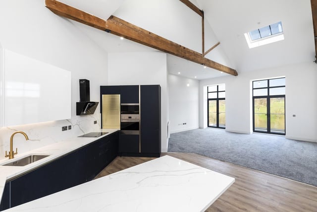 The homes have high-quality kitchens and luxurious bathrooms and shower rooms, as well as app controlled electric heating systems with smart controls.