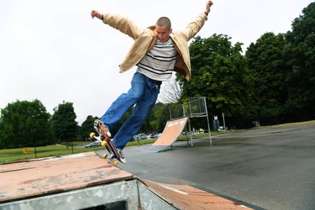 Local residents are raising money to open a new skate park in Roundhay Park.