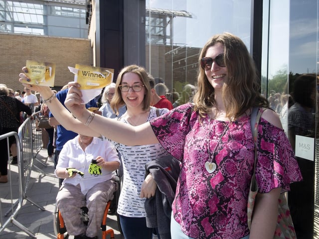 Prizes ranged from a packet of Percy Pig sweets to exclusive discounts and money-off vouchers