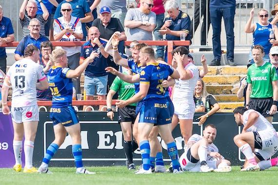 A tie between the 80 minutes at Catalans Dragons in September when Rhinos were beaten 61-0 and full-time at Belle Vue three months earlier as 12-man Wakefield Trinity celebrated their first win of the season.