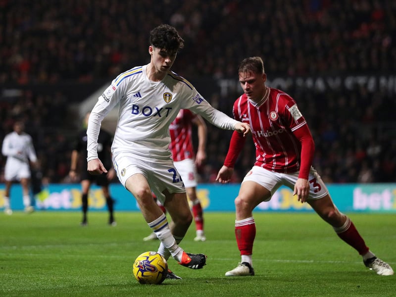 8 - The Robins seemed to try to target him early on and he stood up to it. Really good showing in possession, some important defending. Covered a big distance, offered Gnonto great support.