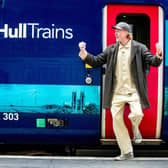 Jack Marriner-Brown visit Yorkshire Wildlife Park with Hull Trains as part of a recent film series.