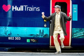Jack Marriner-Brown visit Yorkshire Wildlife Park with Hull Trains as part of a recent film series.