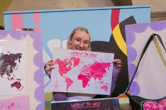 Koukou Creations was among the small businesses at the recent Creative Craft & Flea market in Leeds. Picture: Rebekah Mcfadden
