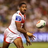 Hull's new signing Treigh Stewart in action for St George Illawarra Dragons in a pre-season game against St Helens at WIN Stadium in Wollongong, Australia, in 2023. Picture by Mark Kolbe/Getty Images.
