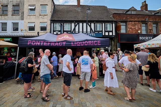 Sunday saw the return of the iconic Pontefract Liquorice Festival.