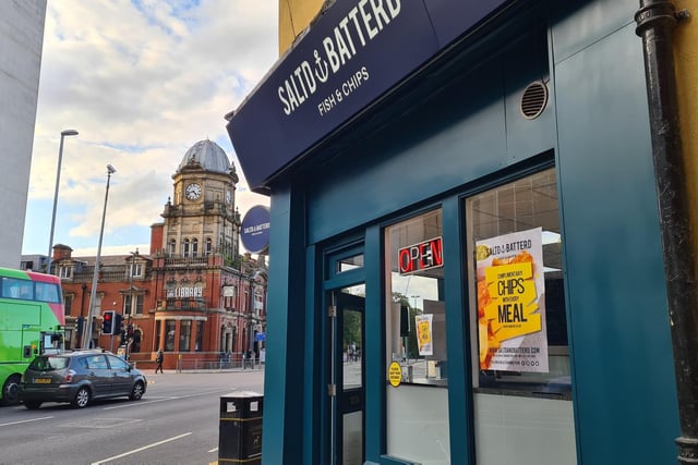 A customer at Saltd & Batterd, Woodhouse, said: "Great family run place, friendly helpful staff. Pleasantly surprised with the generous portions. But best of all was the fish and chips itself ... traditional British fish and chips at its finest. Thank you for a great experience in Leeds."