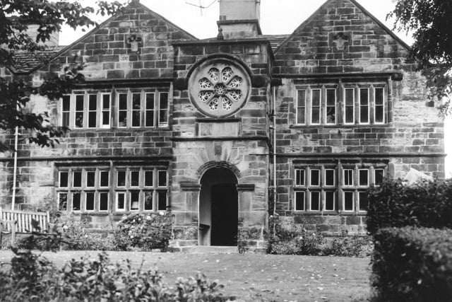 The Grade I listed Lumb Hall pictured in September 1964.