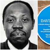 A third blue plaque will be unveiled to David Oluwale.