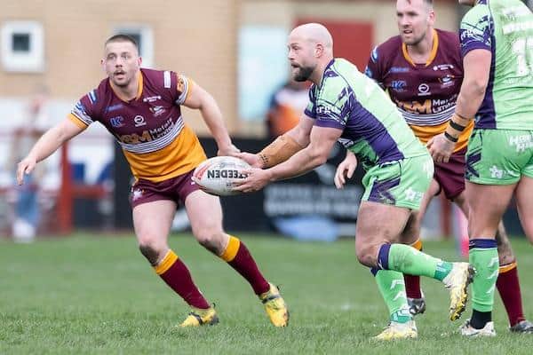 Paul McShane in Challenge Cup action for Castleford Tigers at Batley Bulldogs in March. Picture by Allan McKenzie/SWpix.com.