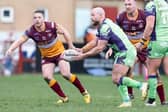 Paul McShane in Challenge Cup action for Castleford Tigers at Batley Bulldogs in March. Picture by Allan McKenzie/SWpix.com.