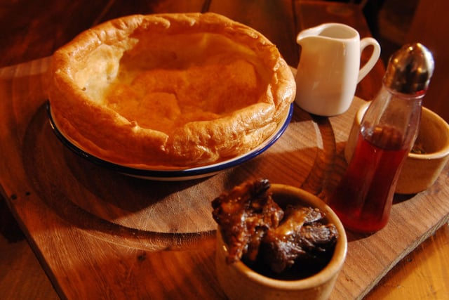 Celebrate with a roast complete, of course, with Yorkshire pudding! .