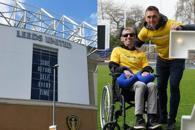 Concerns have been raised over a Leeds United game clashing with the Rob Burrow Marathon on Sunday May 14 (Photo right: Simon Dewhurst)