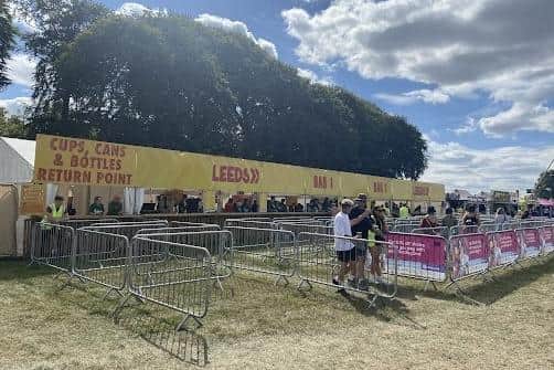 Barclaycard customers visiting the bars at Leeds Festival get a discount.