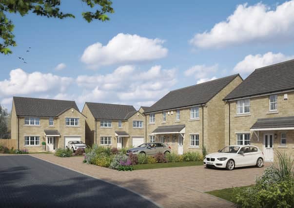 Artist's impression of the Mandale Homes development at Micklefield, Leeds
