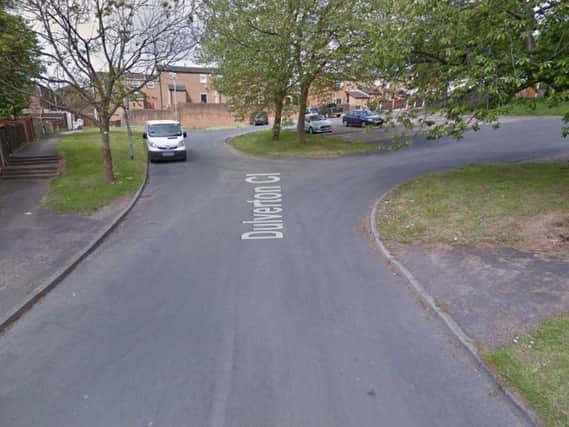 A man was seen being bundled into a car in Dulverton Close, Cottingley. Picture: Google