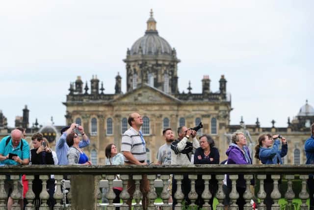 The show is at Castle Howard