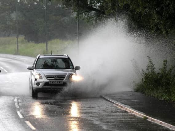 Heavy rain has been forecast for Yorkshire
