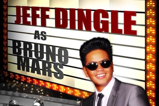 American Idol's Jeff Dingle, with his tribute to Bruno Mars
