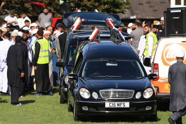 The Bradford crash funerals