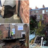 Some of the sinkholes in Ripon and across Yorkshire