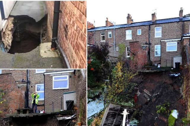 Some of the sinkholes in Ripon and across Yorkshire