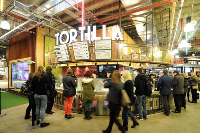 Tortilla is a popular permanent street food outlet in Trinity Kitchen