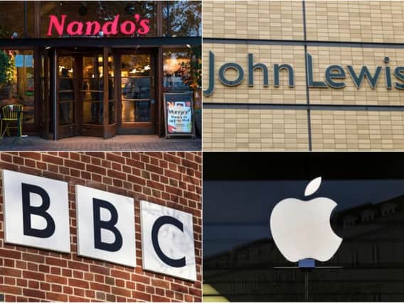 Tech giant Apple has been named as the best private sector company to work for in Leeds