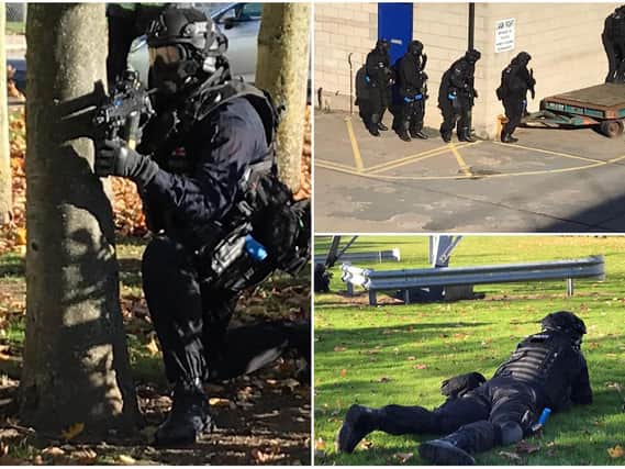 Counter Terrorism Policing North East has led a series of training exercises across West Yorkshire.