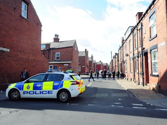 Violent crime hotspots Leeds