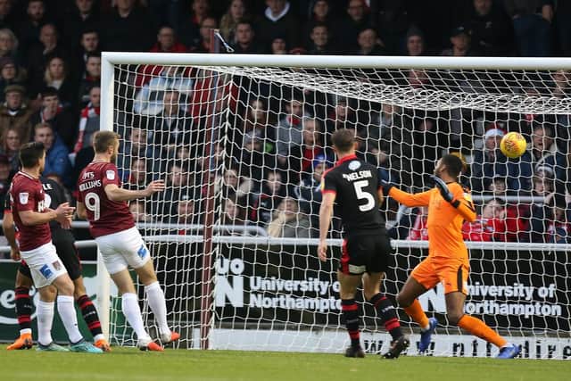 The rugby club objected the name Northampton Football Club. Arbitration was sought at the FA, leading to the name Northampton Town.