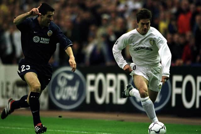 Sold for 56.50. This stunning kit was displayed during the Whites' Champions League campaign when they reached the semi-finals.