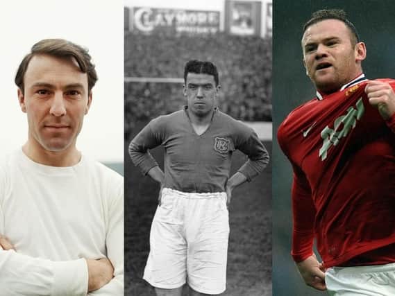 Jimmy Greaves, Dixie Dean and Wayne Rooney are top scorers for Tottenham Hotspur, Everton and Manchester United respectively