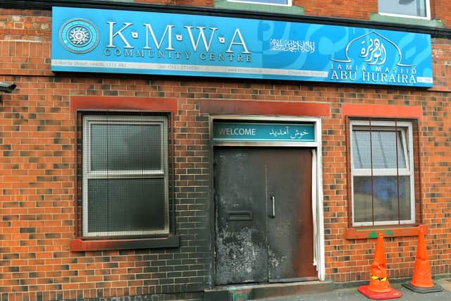 The Mosque was set on fire on the same evening as a Sikh temple in Beeston.