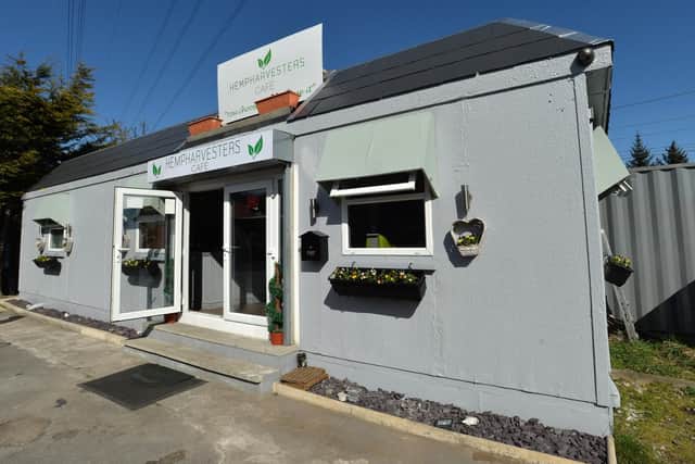 The cafe is tucked away on an industrial estate in Kirkstall