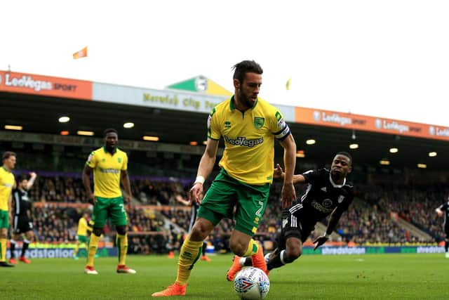 The Norwich defender has made just three league appearances this season.