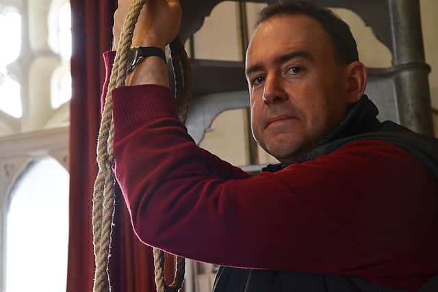 The Rev Sam Corley began ringing bells when he was just 10 years old.