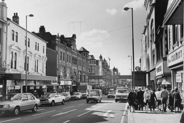 Looking down from The Headrow.