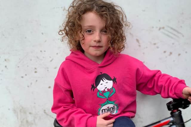 Hannah's daughter, Flo.