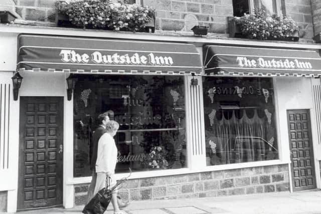 The Outside Inn - one of the few Yorkshire restaurants to be run by a dentist.