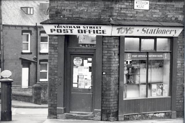 Trentham Street sub post office on Woodview Mount.