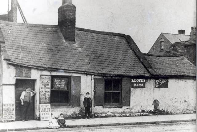 Lloyds newspaper shop on Town Street.