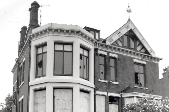 Vandals and thieves had systematically wreaked this historic house. The house on Fairfax Road had been on the market for two years.