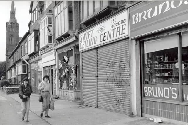 Shops on Harehills Road. Did you visit any of these back in the day?