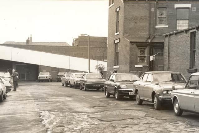 Cars parked on Nice Avenue in Harehills.