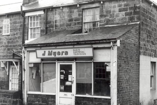 This derelict shop on Cottage Road was makiing the news in 1979.