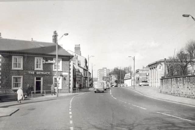 The Skyrack pub in the late 1960s.