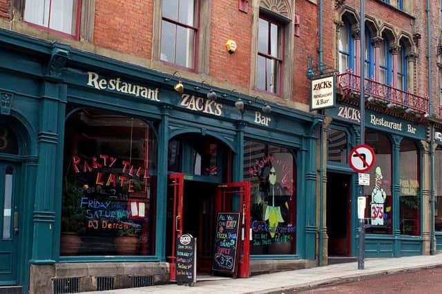 You popped in here on Cookridge Street for a few before the T&C right?